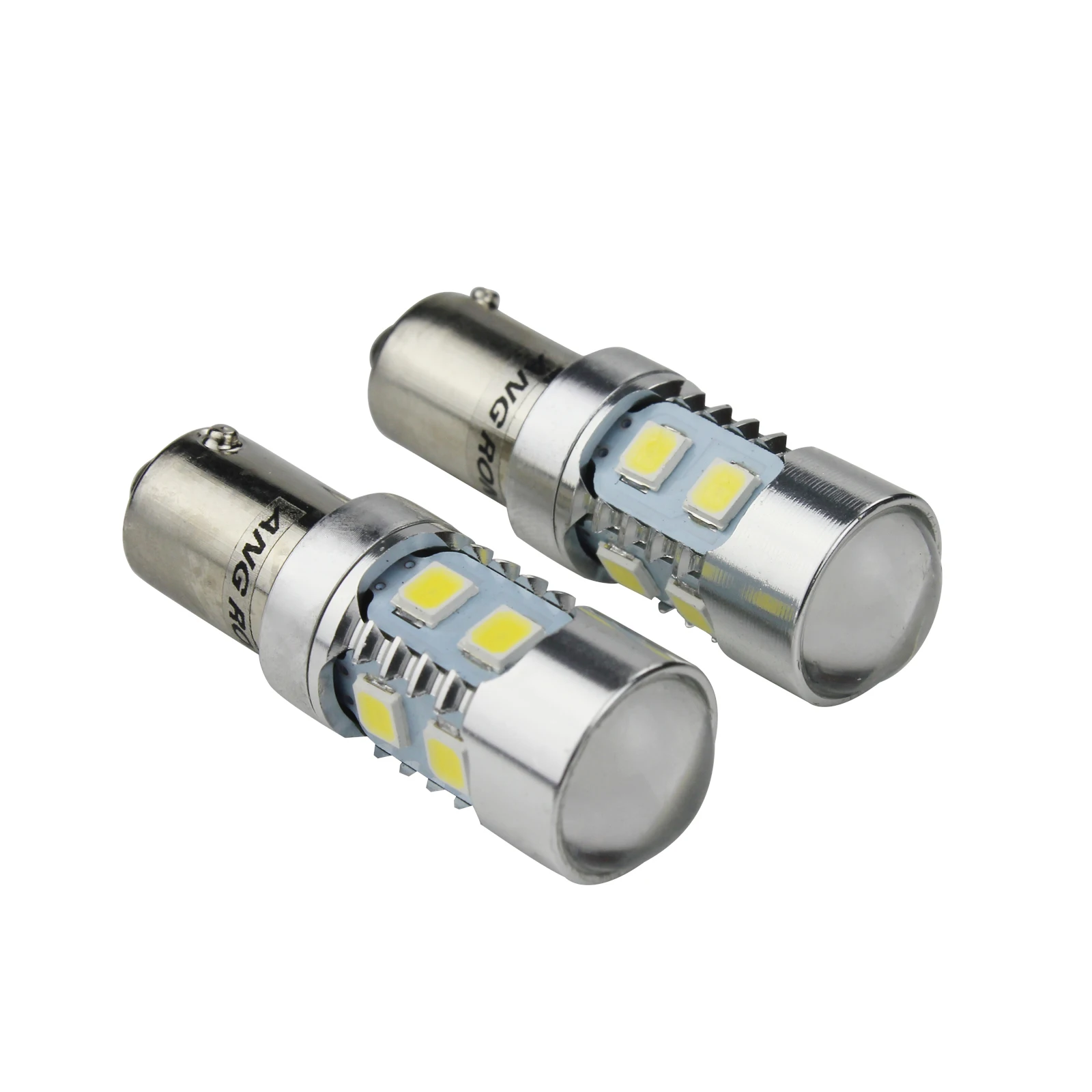 Angrong 2x BAY9s 435 H21W SAMSUNG 10SMD 2835 Светодиодный автомобильный светильник бортовой светильник индикатор обратного резервного копирования светильник Дневной светильник лампы