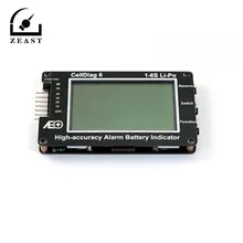 1 шт. 16 в 6 C6 1-6S Lipo Высокая точность сигнализации индикатор батареи тестер напряжения Цифровой вольтметр электронные инструменты