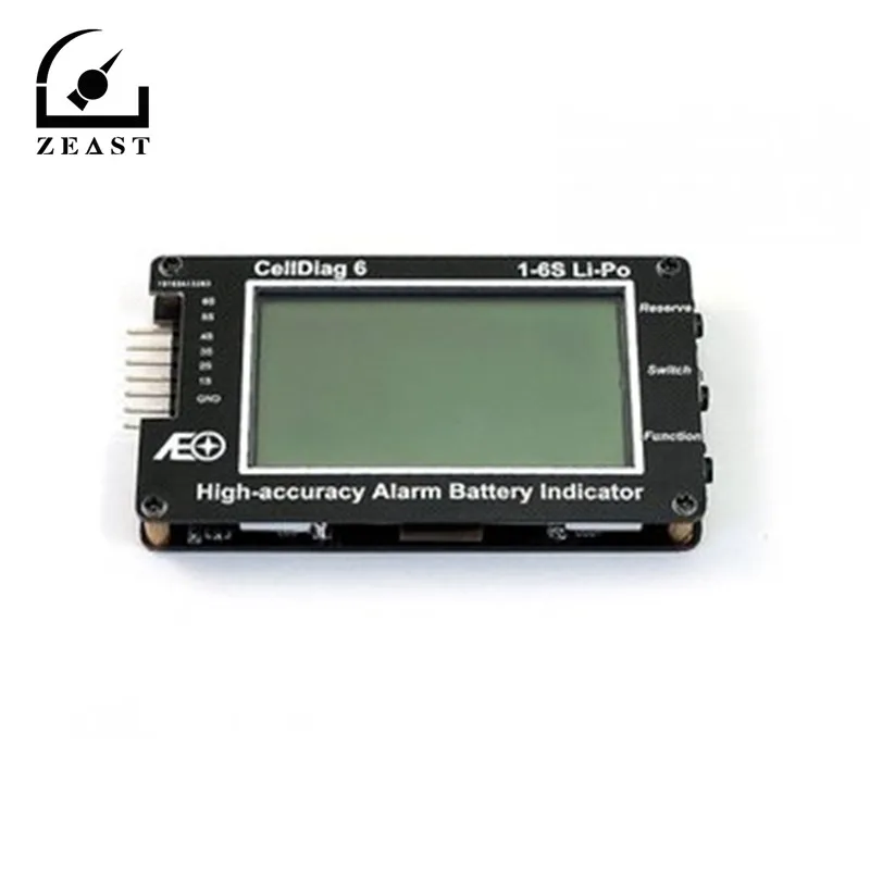 1pc 16V 6 C6 1 6S Lipo High Accuracy Alarm Battery Indicator Tester