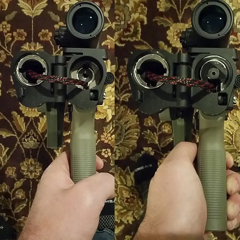 Fyzlcion охотничий прицел крепление Тактический AR складной запас адаптер для M16/M4 SR25