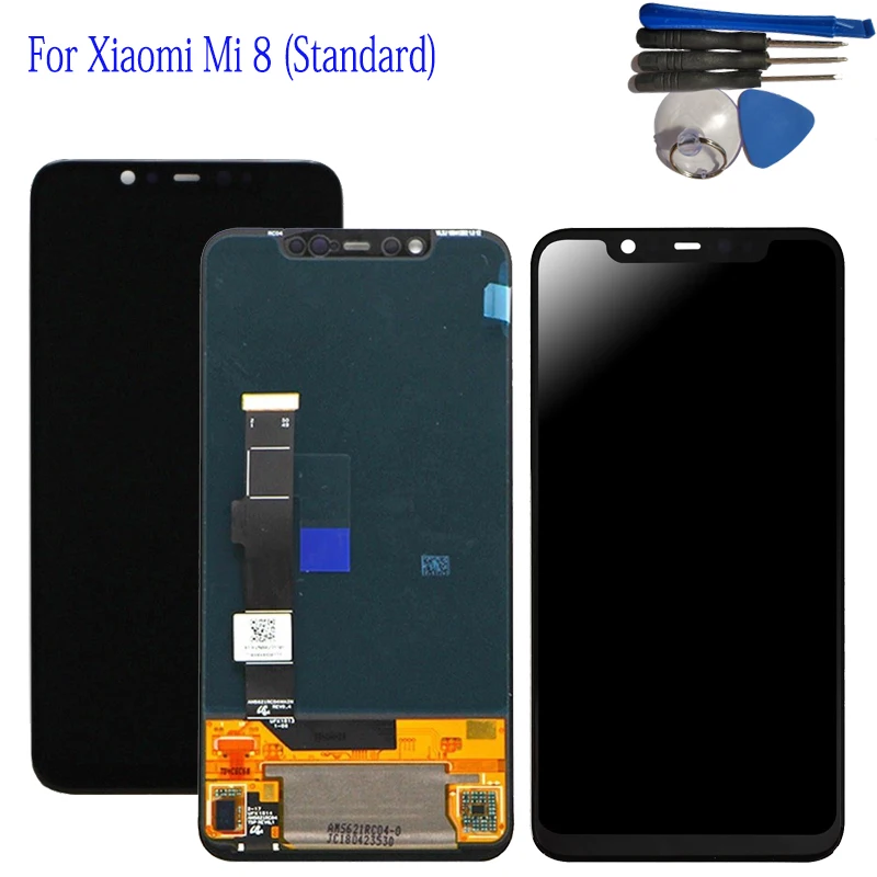 

6.21" For Xiaomi Mi 8 LCD Display Digitizer Touch Screen Assembly for Xiaomi 8 LCD Xiaomi MI8 LCD Display Screen Touch +Tools