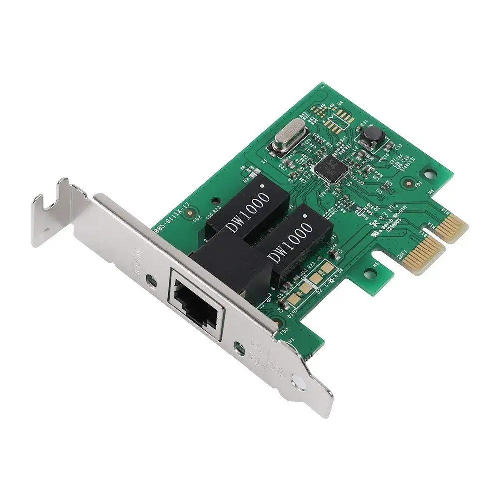 PCI Express Gigabit Ethernet LAN карты 10/100/1000 Мбит/с PCIe RJ45 сетевой контроллер адаптера для настольных ПК