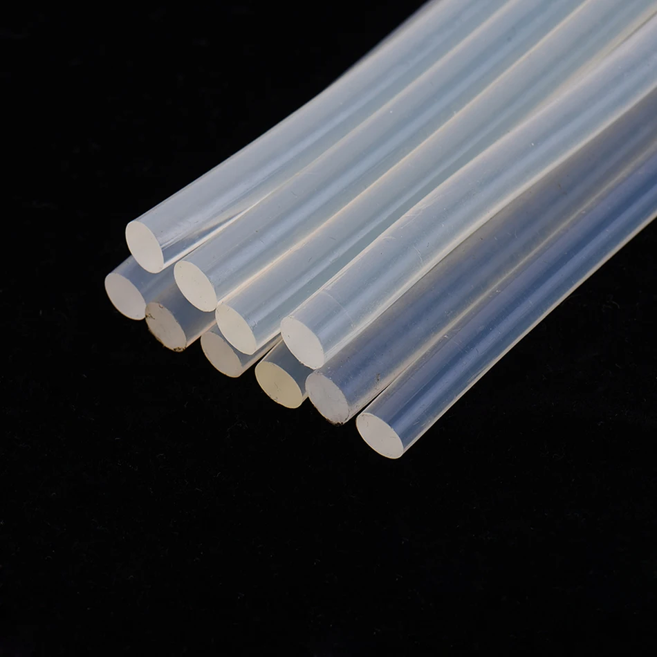 10pcs Hot Melt Glue Stick Adhesive Glue Sticks Repair Tools Kit  7x190mm For DIY Hand Tool 40 pcs rose theme stickers aesthetic decorative diary album stick labels adhesive diy hand account junk journal collage material