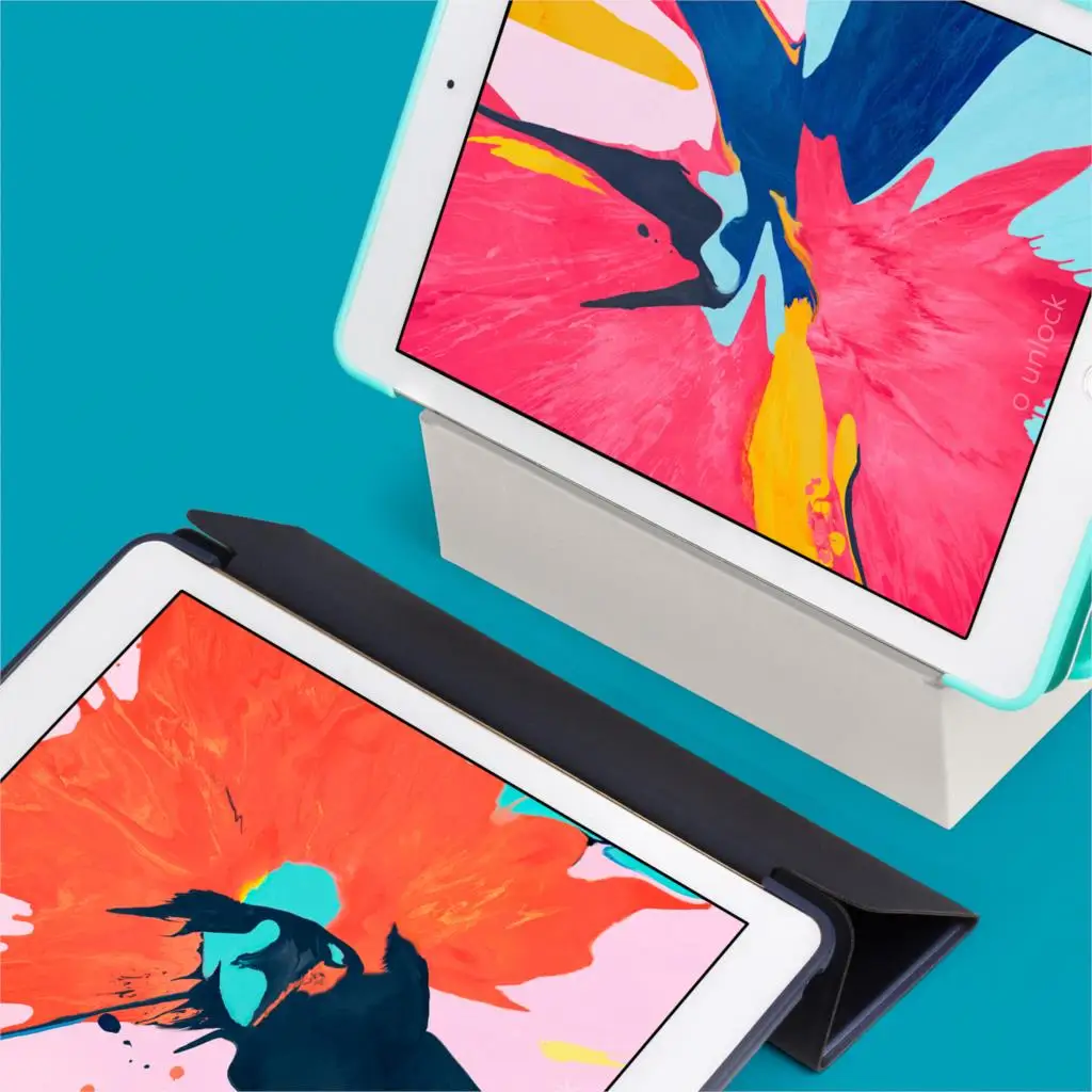 Для iPad Air Чехол Air 2 Air 1 Funda силиконовый мягкий задний Тонкий чехол из искусственной кожи для Apple iPad Air 1 2 5 6 Чехол TriFold Stand Smart Cover