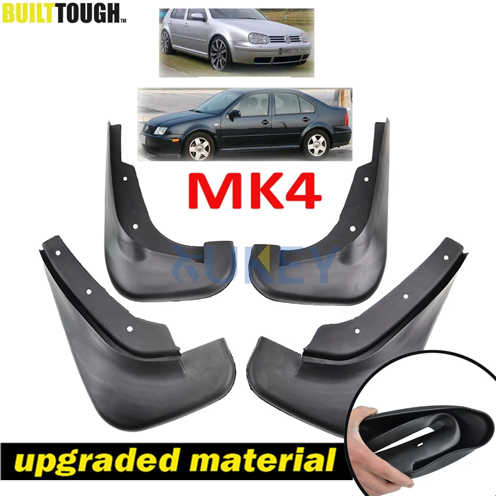 

Mud Flaps For 1998-2005 VW Golf 4 Mk4 IV Bora Jetta Mudflaps Splash Guards Front Rear Mud Flap Mudguard 2004 2003 2002 2001 2000