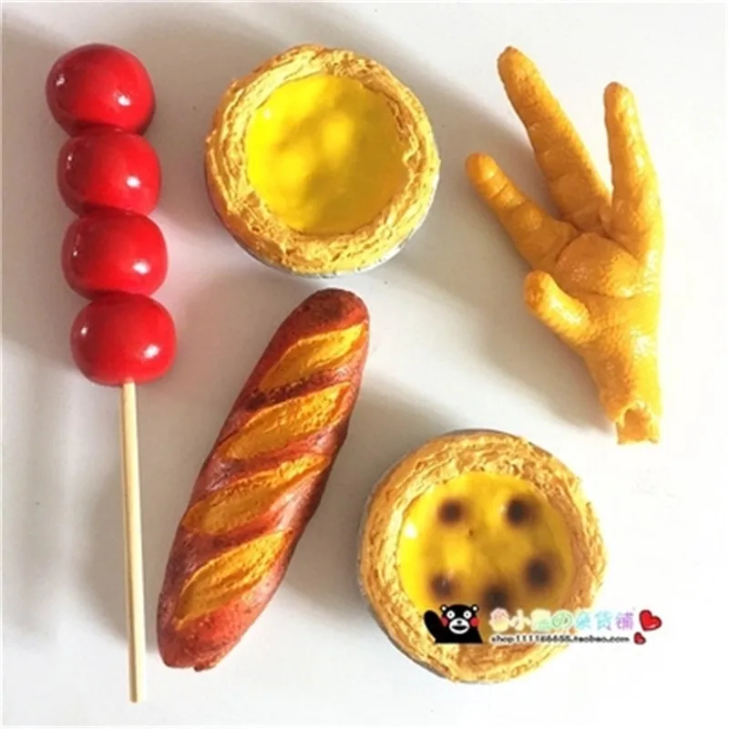 

KFC Simulation Food Fridge Refrigerator Magnets Removable Kitchen Magnet Sticker China Tourist Souvenirs