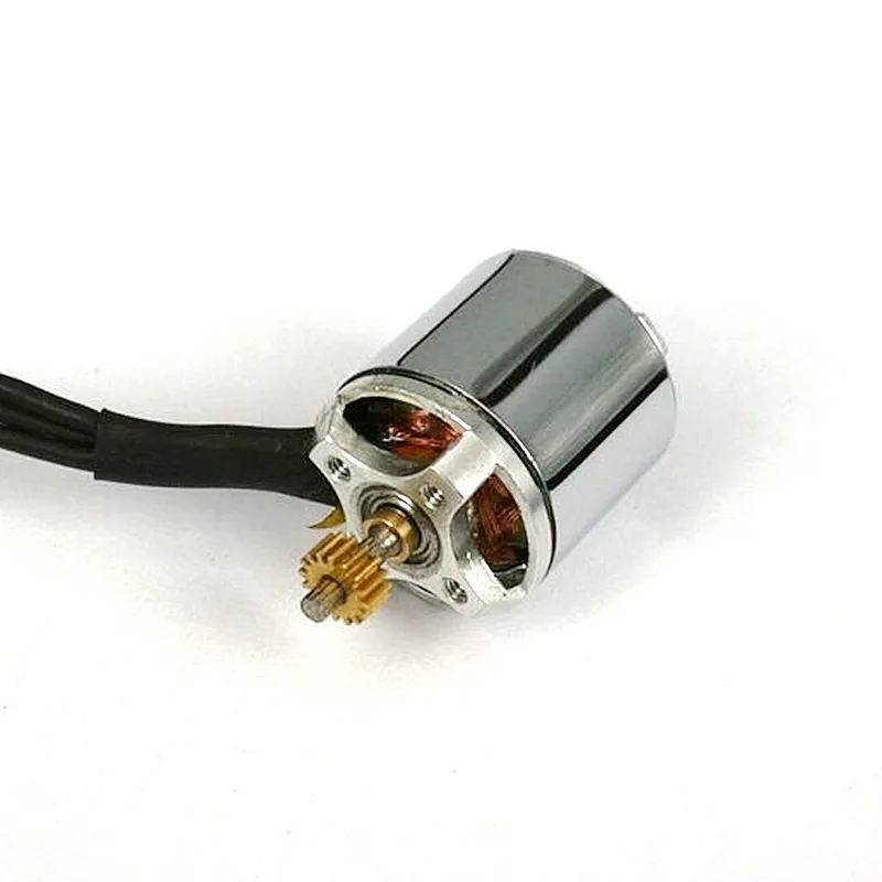 

H1418 15000KV 3.7V 1S micro 9g brushless outrunner 1418 motor 9 grams with 14T bronze pinion for RC 3D helis violent helicopter