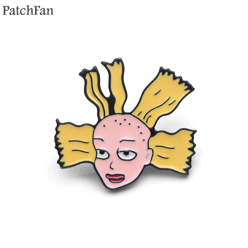 Patchfan со смешными героями из мультфильмов для девочек Cynthia цинка галстуком