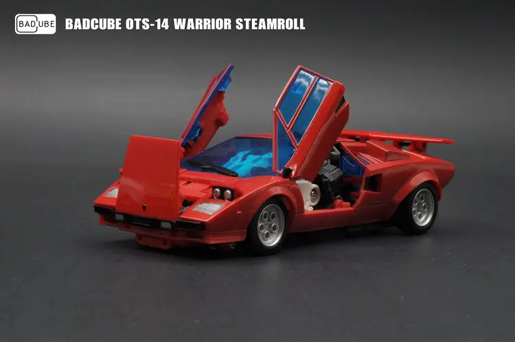 [Show.Z Store] BadCube BC OTS 14 Warrior Steamroll Sideswipe экшн Фигурка трансформер|Наборы для сборки