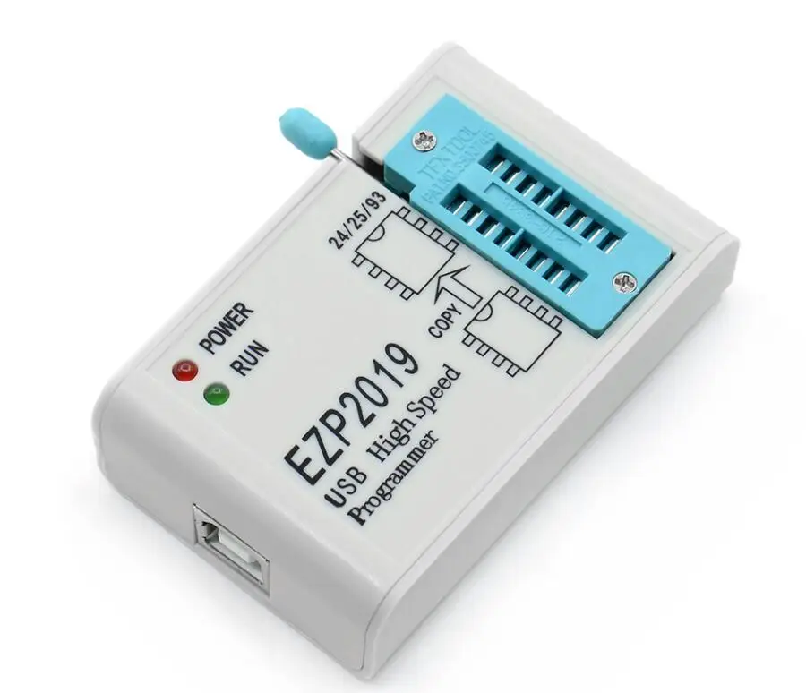 WIN7& 8 64 бит EZP2019 от 2013 высокоскоростной USB SPI программатор 24 25 93 EEPROM 25 флэш-чип биос+ 5 адаптеров