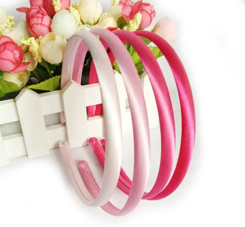 120 шт. аксессуары для волос 10 мм|satin headband|headband girlflower headband |