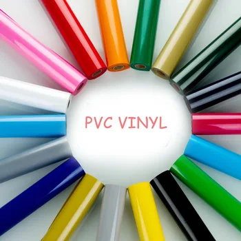 

Free shipping 30cmx10m (1ftx33ft) PVC Vinyl for Heat Press Machine Heat transfer Cutting Plotter