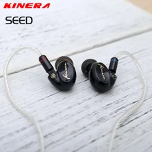 KINERA SEED 3,5 мм наушники в ухо 1DD с 1BA Гибридный привод HIFI наушники спортивные наушники контролировать гарнитура ушной затычки съемный