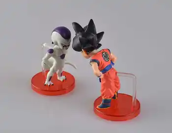 

Huong Anime 7CM Dragon Ball Z 2pcs/set Son Goku&Frieza DragonBall Figure PVC Figure Collectible Model Toy
