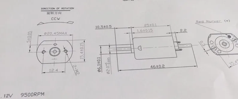 5 шт./лот 1/87 модель поезд Хо весы Diy аксессуары 12 В двигатель 9500 об/мин(включая маховик