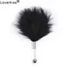 Loverkiss – petit Plug Anal double fonction, plumeau en plumes pour une excitation améliorée pendant les préliminaires, Plug Anal queue jouets sexuels ► Photo 1/5