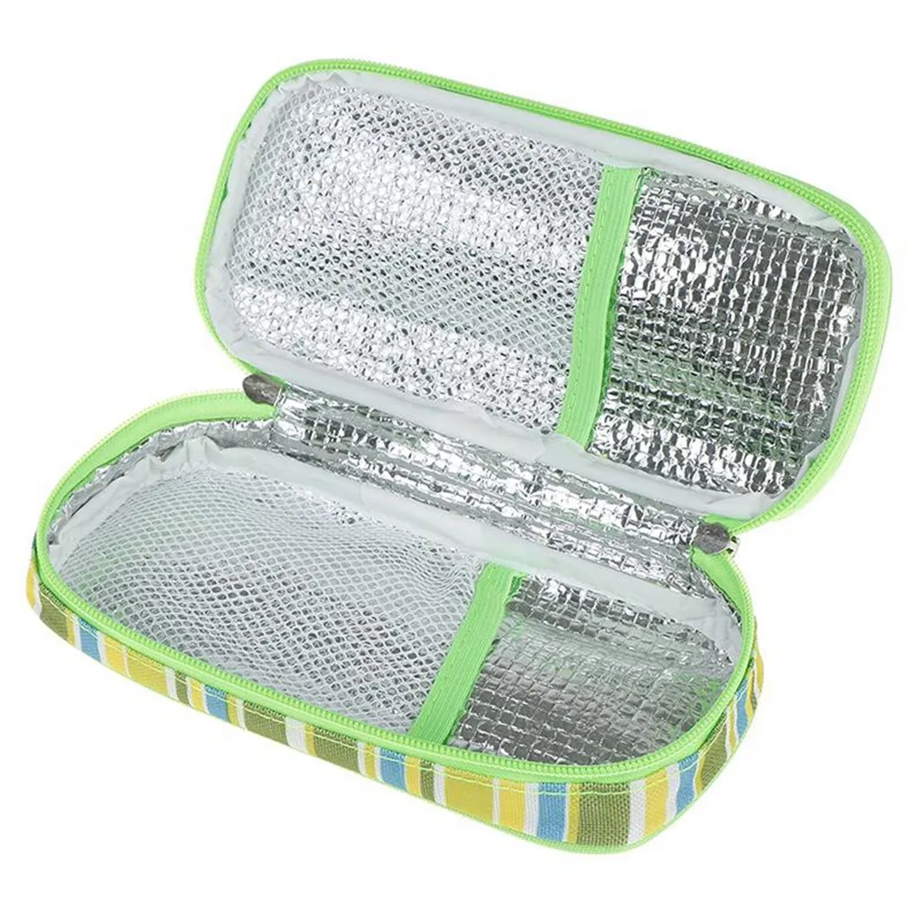 

2019 New Diabetic Organizer Medical Cooler Ice Packs Temperature Cooler #NN528