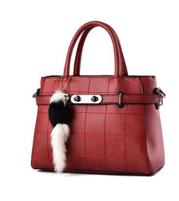 

Genuine Leather Women Handbags 2018 New Fashionista Bag Bag Explosion Models Fresh Car Suture Messenger Shoulder Bag