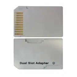NOYOKERE Новый Лидер продаж двойной 2 Слот Micro для SD TF к Memory Stick MS карты Pro Duo Reader адаптер psp