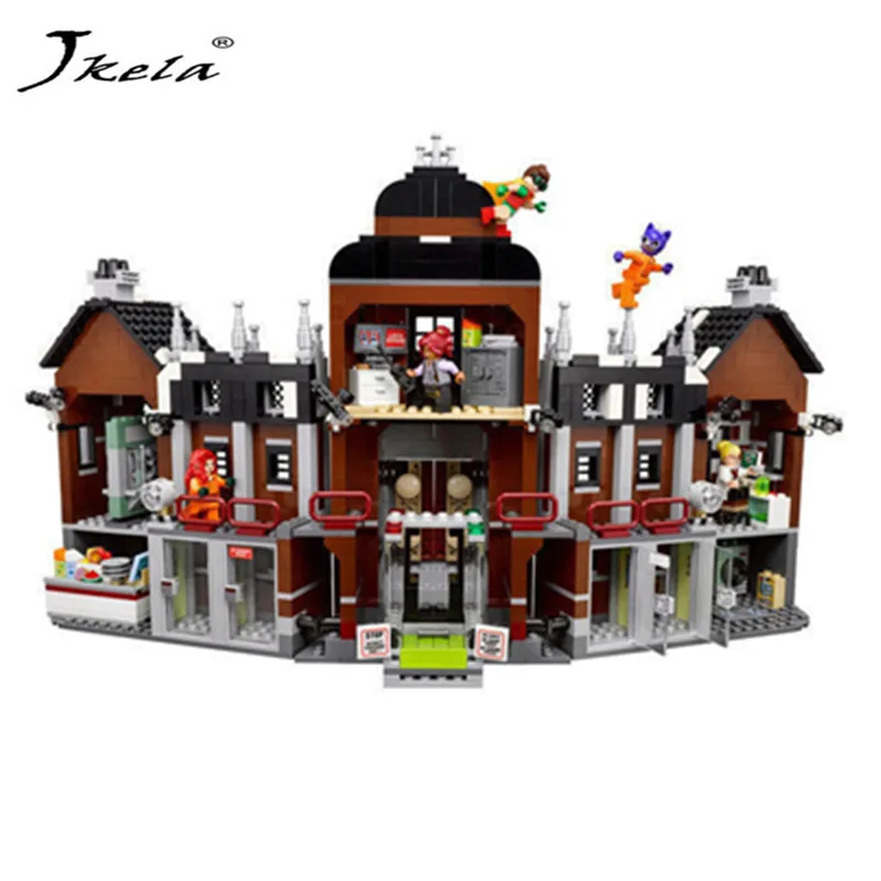 

[Jkela] 1628pcs super heroes movie blocks Arkham Asylum Toys Building Blocks Bricks Compatible Legoingly Toys gift for children