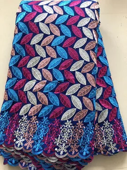 

African Lace Fabric 2020 High Quality Swiss Voile Lace In Switzerland African Lace Materials African Dresses For Women ELL3896