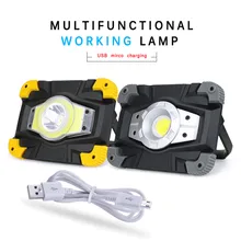 20 Вт супер яркий Портативный светодиодный Перезаряжаемые рабочий светильник Водонепроницаемый Светодиодный прожектор светильник уличный светодиодный светильник s для кемпинга на открытом воздухе Пеший Туризм
