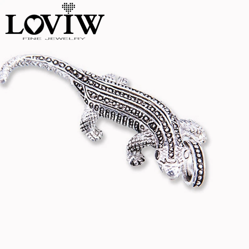 

lizard Pendant Classic thomas sabor Cool Good Jewelry For Men & Women DIY Halloween Gift 925 Sterling Silver pendants