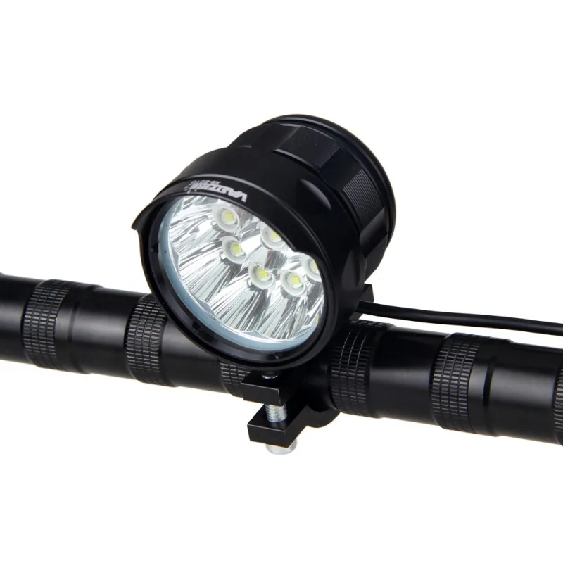 Excellent Super Bright Lamp 20000 Lumen 10x XM-L T6 LED Front Bike Headlight 3 Modes Bicycle Light  Bike Accessories 4