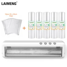 Laimeng вакуумный упаковщик с BPA бесплатно мешок рулон для сохранения пищи Sous Vide приготовления пищи компактный Вакуумный Герметичный сохранение пищи S255