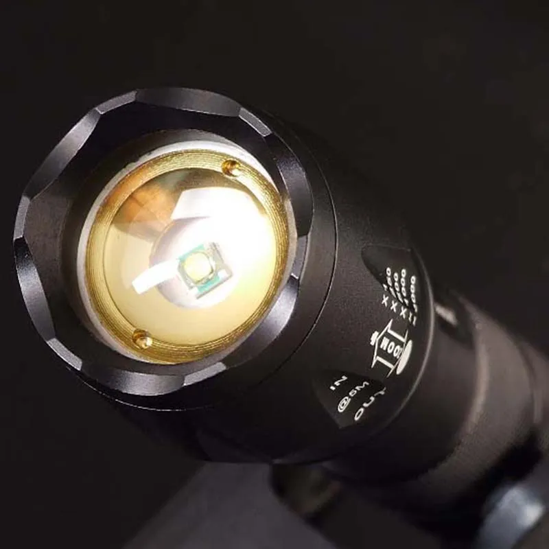 CREE E17 XML T6 3800 люмен светодиодный фонарик высокой Мощность светодиодный 5 Режим масштабируемой тактический светодиодный фонарь для кемпинга на открытом воздухе Ni