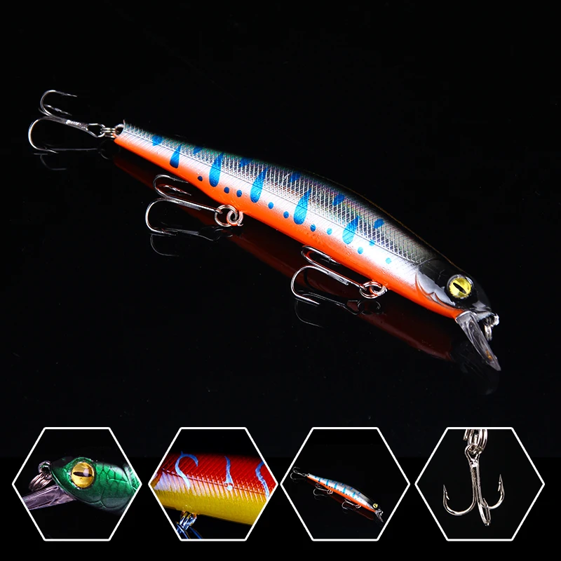 SEAPESCA Topwater Minnow рыболовная приманка 125 мм 7 3 г искусственная хит продаж воблер
