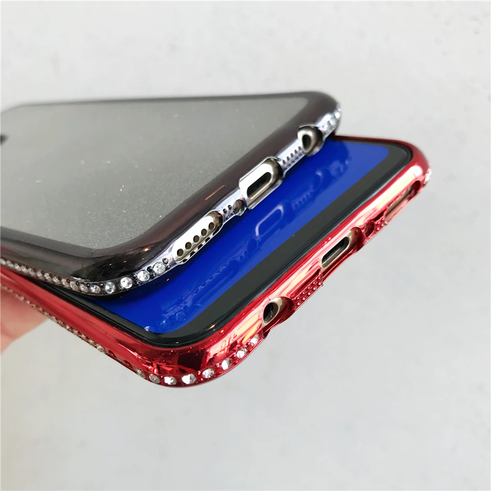 Алмазный чехол на мобильный телефон для huawei Коврики 20 Pro/mate 10 Lite P20 P30 Nova 3 крышка