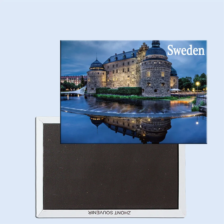 

Rebro slott Sweden 24400 Fridge Magnet