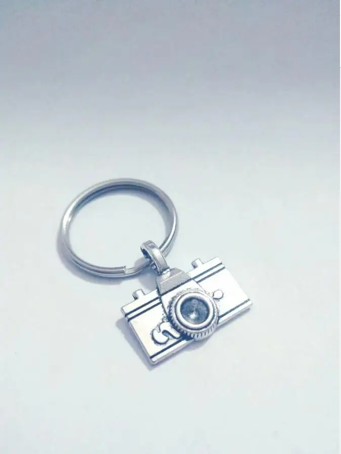 Hot Wholesale 20pcs/lot Fashion Cameras Charm Keyring Keychain Car Bag