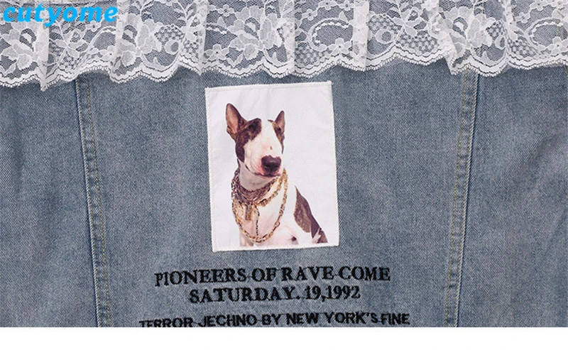 teenage girls ruffles denim jacket11