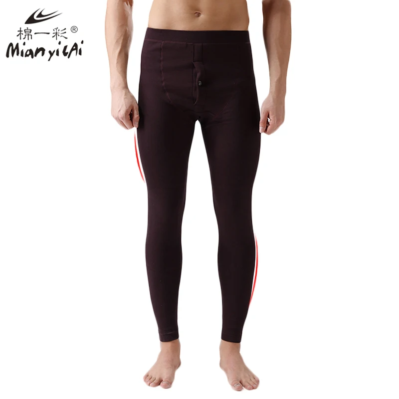 2016 New Winter Warm Men Thermal Tight Underwear Men's Cotton Pants
