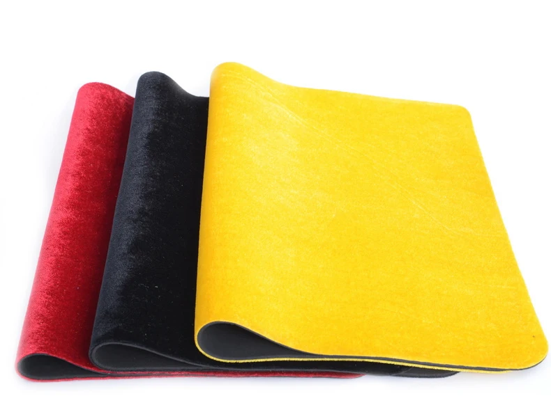 

3 colors mat table pad fleece lined goods flannel magic tool poker coin playmat board game playmats magician tools