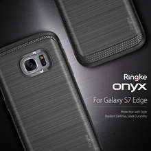 100% Original Ringke Onyx Cases for Galaxy S7 Edge Improved Strength Flexible TPU Defensive Case for Samsung Galaxy S7 Edge