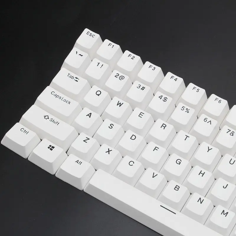 108 клавиш PBT Keycap Вишневый профиль ANSI раскладка двухцветный литьевой колпачок для механической клавиатуры