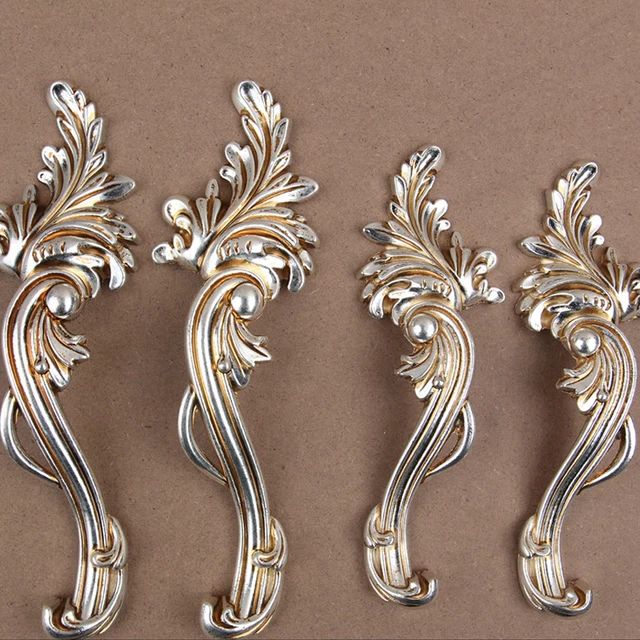 2pcs Shabby Chic Dresser Drawer Pulls Handles Antique Silver French 2pcs Shabby Chic Dresser Drawer Pulls Handles Antique Silver French Country Kitchen Cabinet Handle Cc 96mm 128mm
