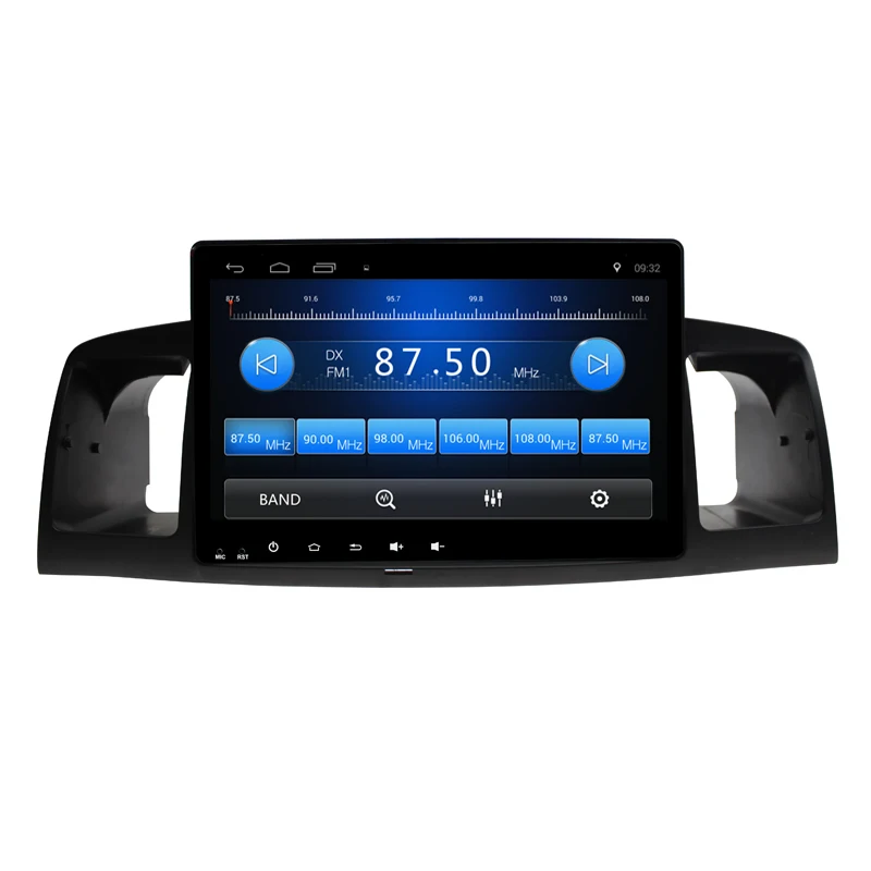  9 inch Android 7.0  car dvd player for TOYOTA Corolla E120 BYD F3 radio dvd GPS navigation 3G WIFI 