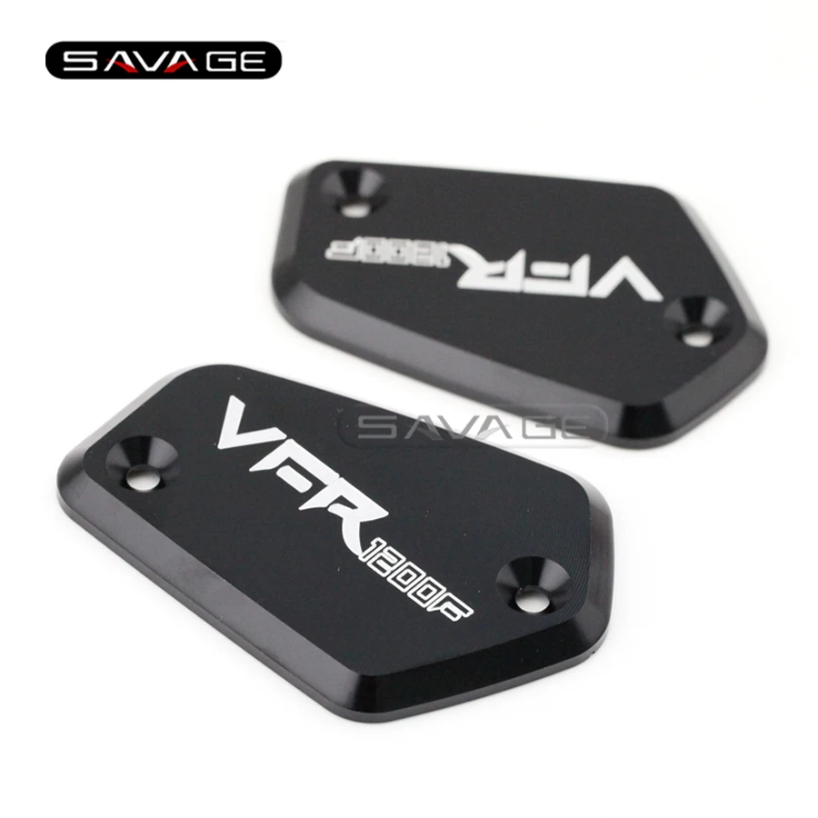 

For HONDA VFR 1200/F VFR1200F 2010-2016 11 12 13 14 15 Motorcycle Front Brake Clutch Master Cylinder Fluid Reservoir Cover Cap R