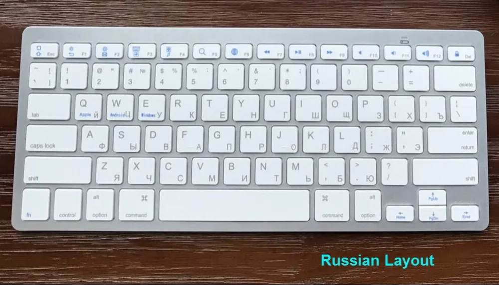 Russian Keyboard List
