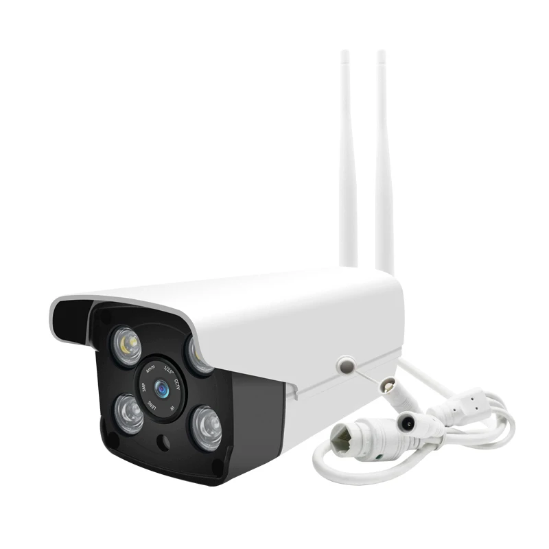Wireless Security Camera SystemSmart Home HD In/Outdoor WiFi IP Cameras with Night VisionWaterproof dual light source vision
