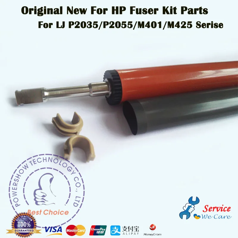 Original New RM1 6405 RC1 3685 Fuser Film Sleeve + Lower Pressure ...