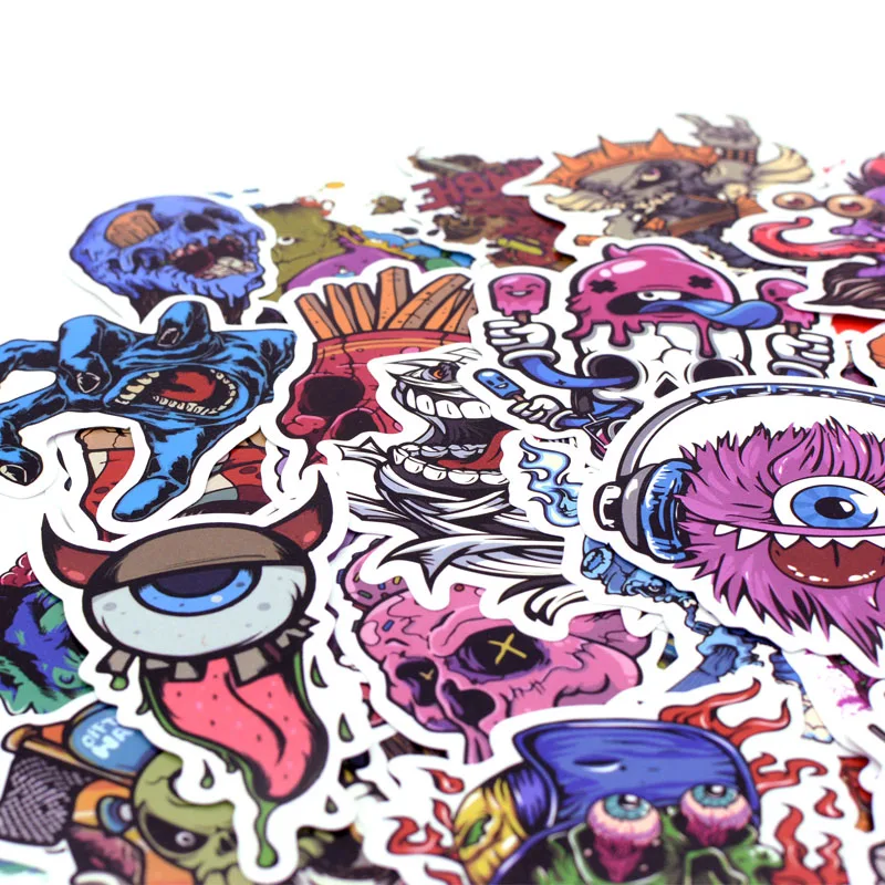 50 قطعة/الحزمة الكلاسيكية الرعب الكتابة على الجدران ملصقات طفل لعبة مضحك ملصقا للأمتعة محمول لوح التزلج موتو سيارة ملصق مضاد للمياه 50 قطعة/الحزمة الكلاسيكية الرعب الكتابة على الجدران ملصقات طفل لعبة مضحك ملصقا للأمتعة محمول لوح التزلج موتو سيارة ملصق مضاد للمياه