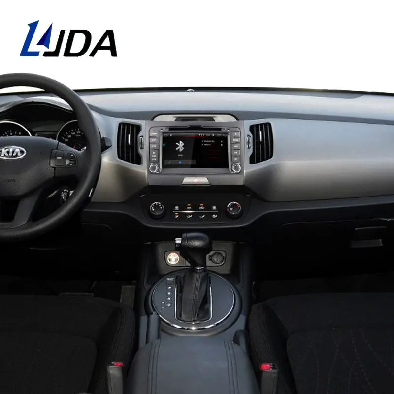 Flash Deal LJDA Android 9.1 Car DVD Player For KIA Sportage 3 2010-2012 2013 2014 015 GPS Navigation 2 Din Car Radio Multimedia WIFI Stereo 5