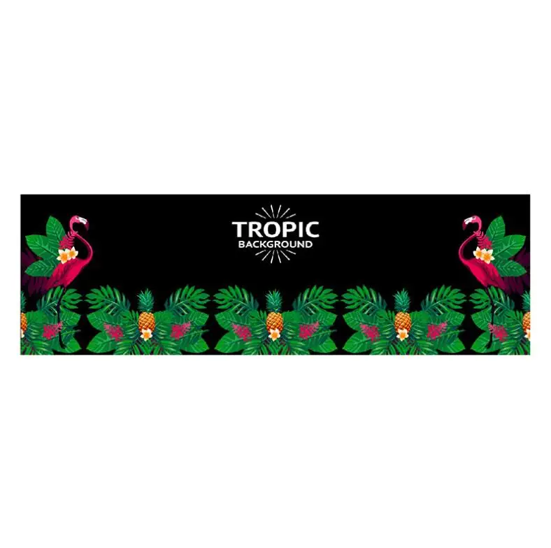  Ins Nordic Flamingo Kitchen Rug Anti-Fatigue Floor Mat Kitchen Mat Entrance Hallway Doormat Anti-Sl