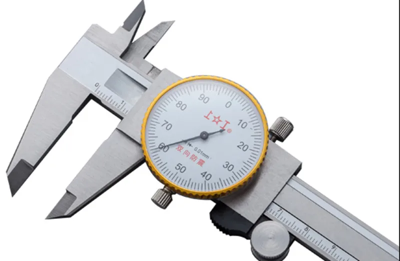 Table caliper 150mm/0.01mm Dial Caliper Stainless steel Vernier Caliper