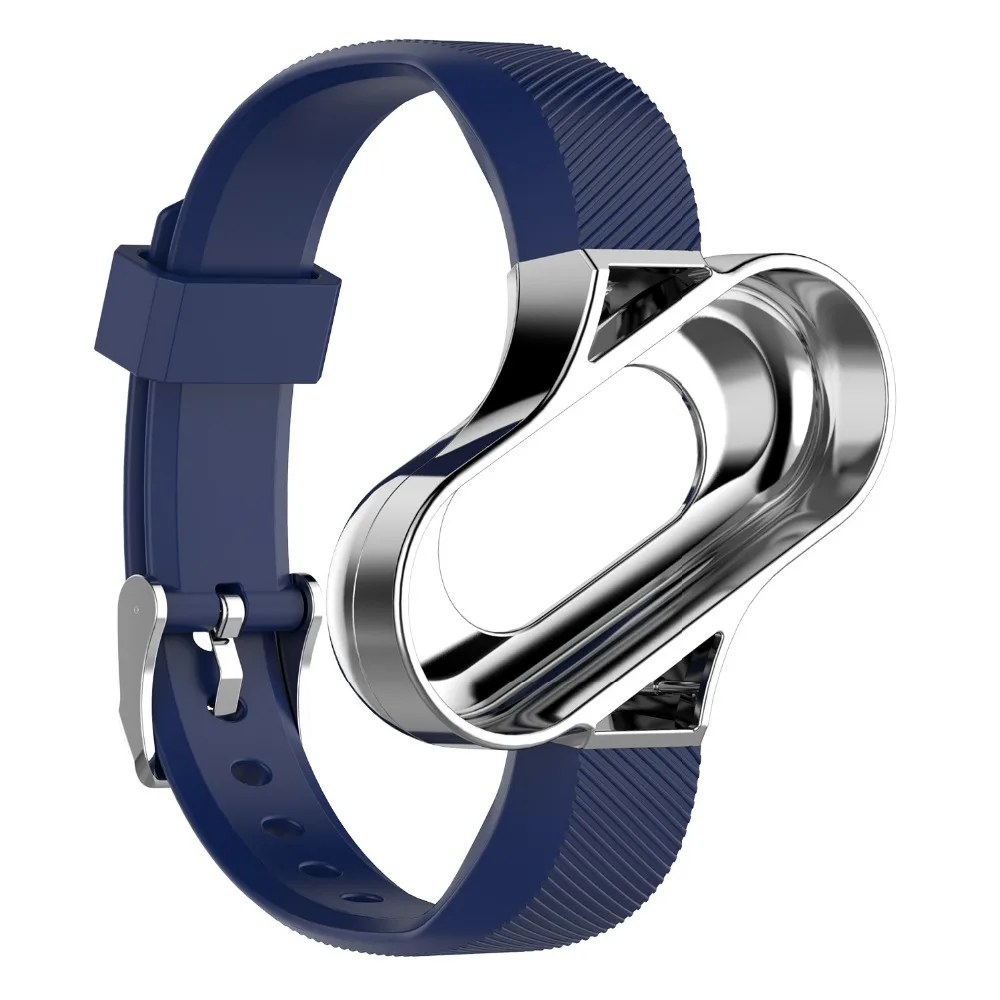 Mi Band 3 Strap Metal Wrist Strap for Xiaomi Mi Band 3 Strap Stainless Steel Miband 3 Correa Smart Bracelet Replacement (10)